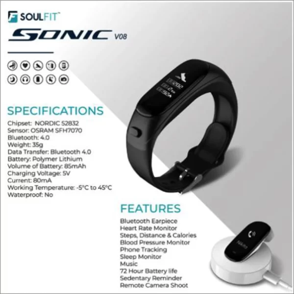 Soulfit-Sonic Fitness Band